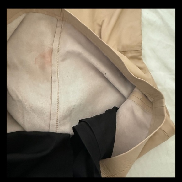 Iro Charlott Mini Dress Lamb Leather Is Size 8 Uk 38 - Picture 10 of 13